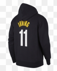 Sweat Hoody Nba Nets Irving City Edition 2020 - Kyrie Nike Brooklyn Hoodie png