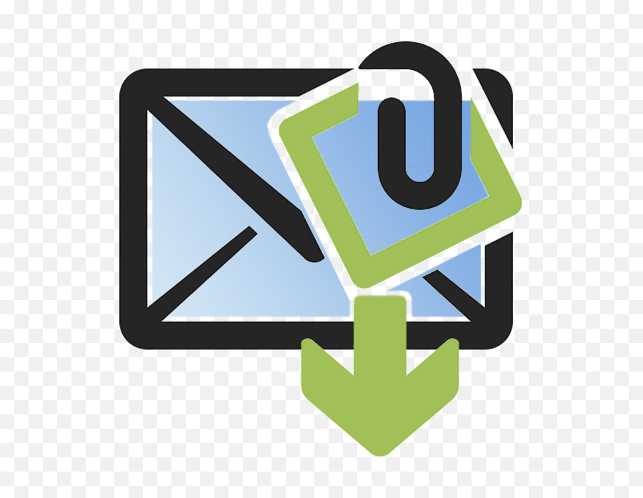 Attachment Download For Gmail - Email Icon Png,Email Attachments Icon