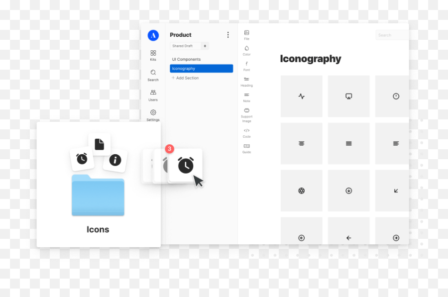 Lingo Digital Asset Library Design System Manager U0026 More - Dot Png,Organized Icon