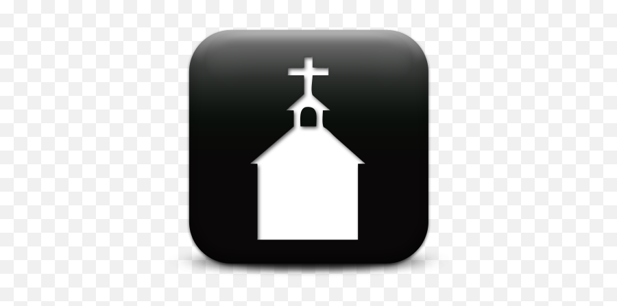 127020 - Simpleblacksquareiconculturereligionchurch1 Southwood Baptist Church Png,Religious Icon Definition