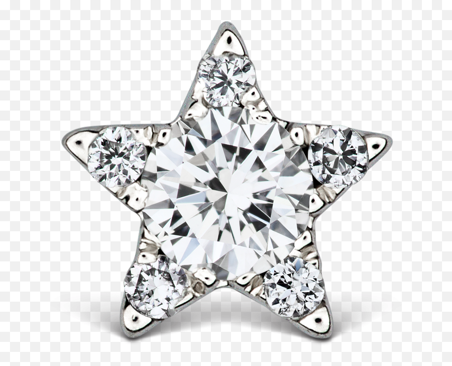 45mm Diamond Star Threaded Stud Maria Tash - Solid Png,Sword Of The Stars Flashing Icon