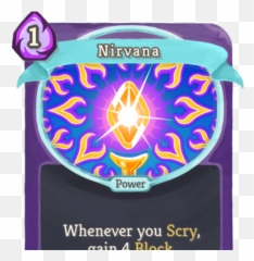 Nirvana - Fasting Slay The Spire Png,Nirvana Png
