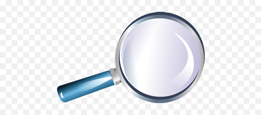 Blue Magnifying Glass Icon Png Clipart - Free Magnifying Glass Icon Png,Magnifying Glass Icon Png