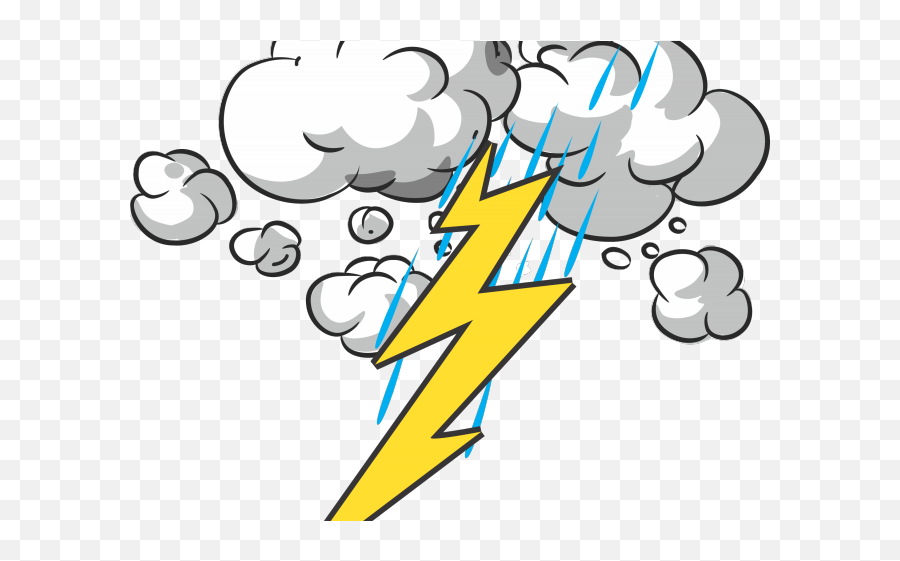 Download Thunder And Lightning Clipart - Thunder And Transparent Background Thunder Clipart Png,Yellow Lightning Png