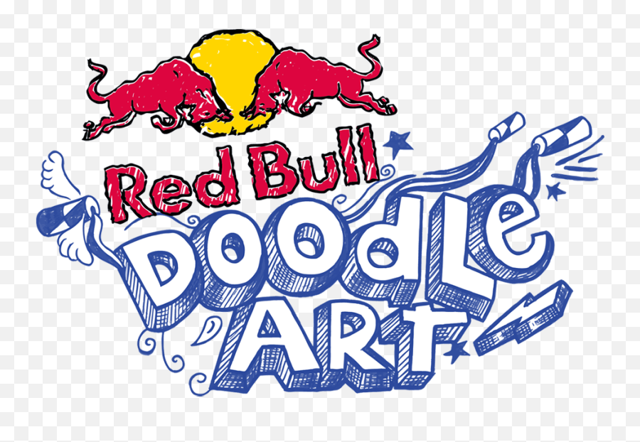 Bull Artistic Transparent Png Clipart - Red Bull Doodle Art,Artistic Png