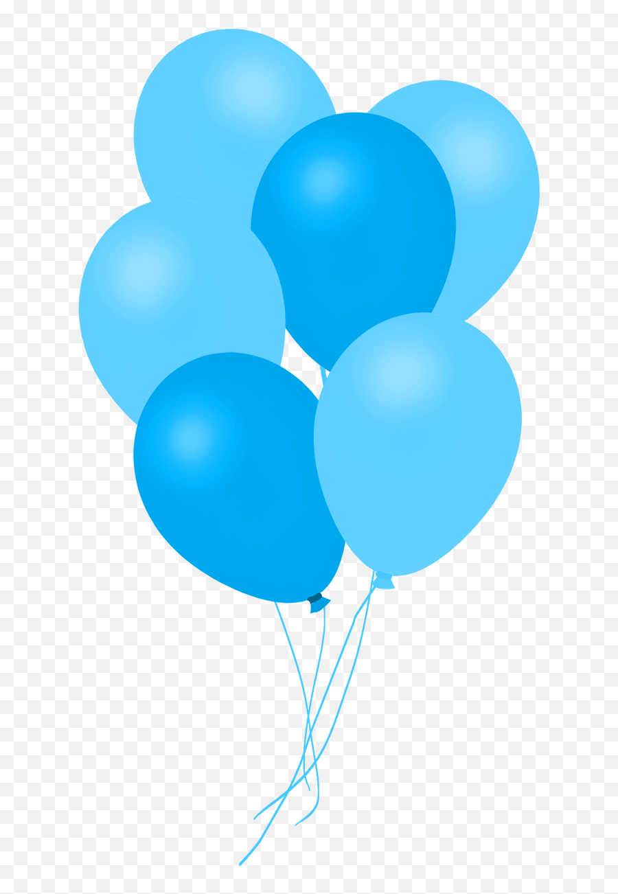 Balloon Clipart - Light Blue Balloons Png,Balloons Png