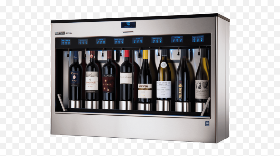 Enomatic Download Manuals Spec Sheets U0026 Pictures - Enomatic 8 Bottle Wine Dispenser Png,Wine Bottle Transparent Background