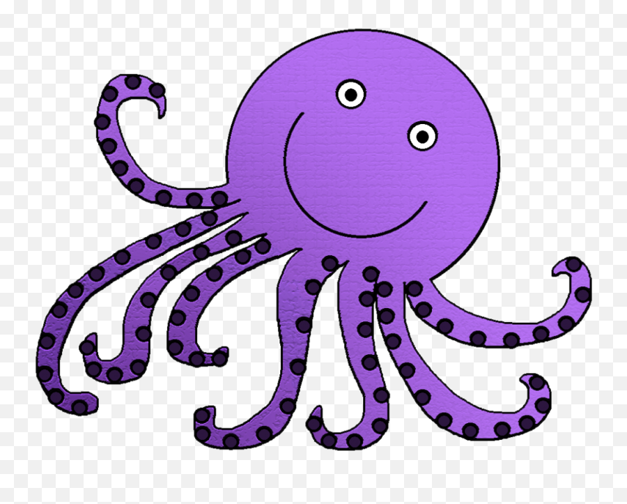 Fish Clipart Octopus Transparent Free For - Clipart Octopus Png,Octopus Transparent Background