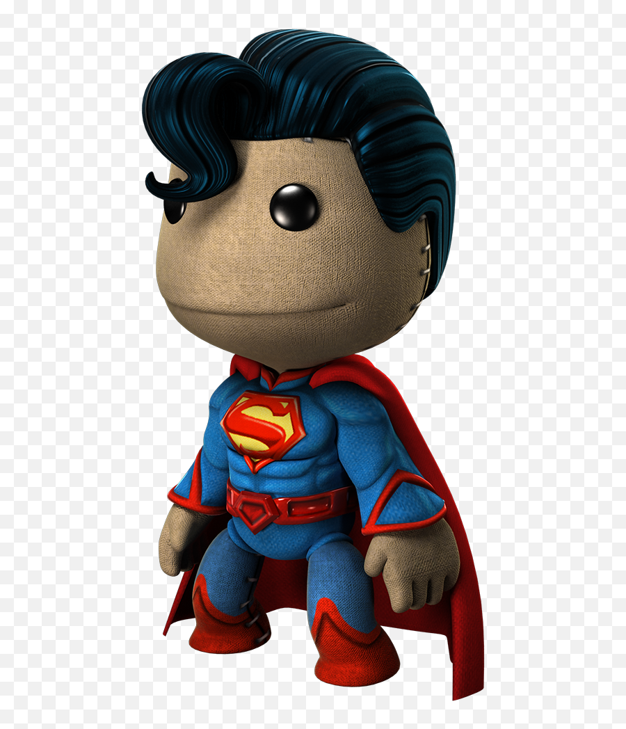 Superman Costume Littlebigplanet - Cartoon Png,Superman Cape Png
