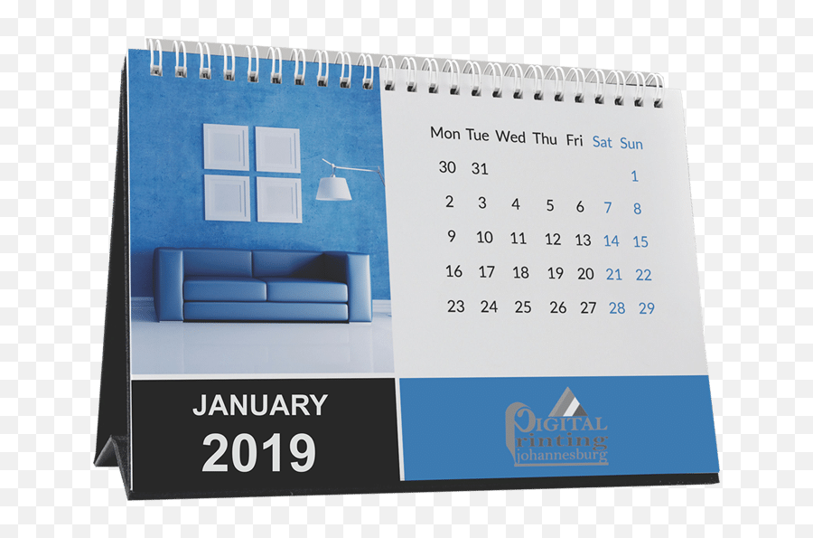 Download Hd 2019 Tent Calendars - Design Wall Painting Work Png,Calendar Png