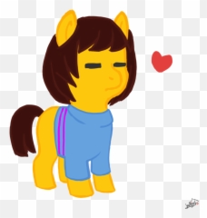 Crossover Frisk Heart Ponified Safe - Portable Network Graphics png