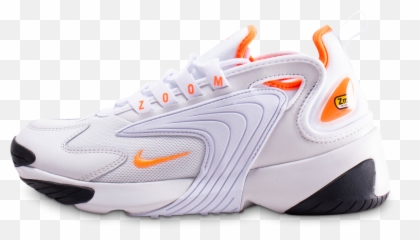 Nike Zoom 2k Blanche Et Orange Femme Png