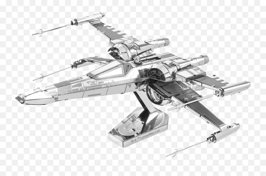 Poe Damerons X - Metal Earth X Wing Png,X Wing Png
