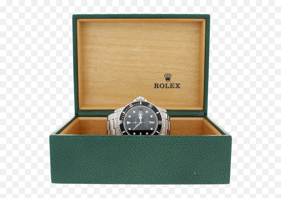 Download Rolex Submariner 16610 R651018 - Rolex In Box Png,Rolex Png
