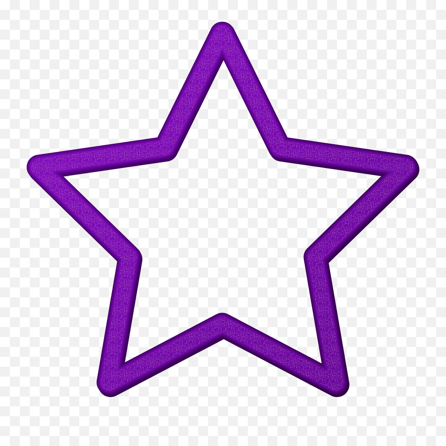Free Png Purple Star Border Frame - Purple Star Clip Art,Purple Frame Png