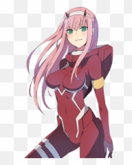 Demon Girl Zero Two Drawing Artist Megu003 - Darling In Darling In The Franxx Zero Two Png,Waifu Png