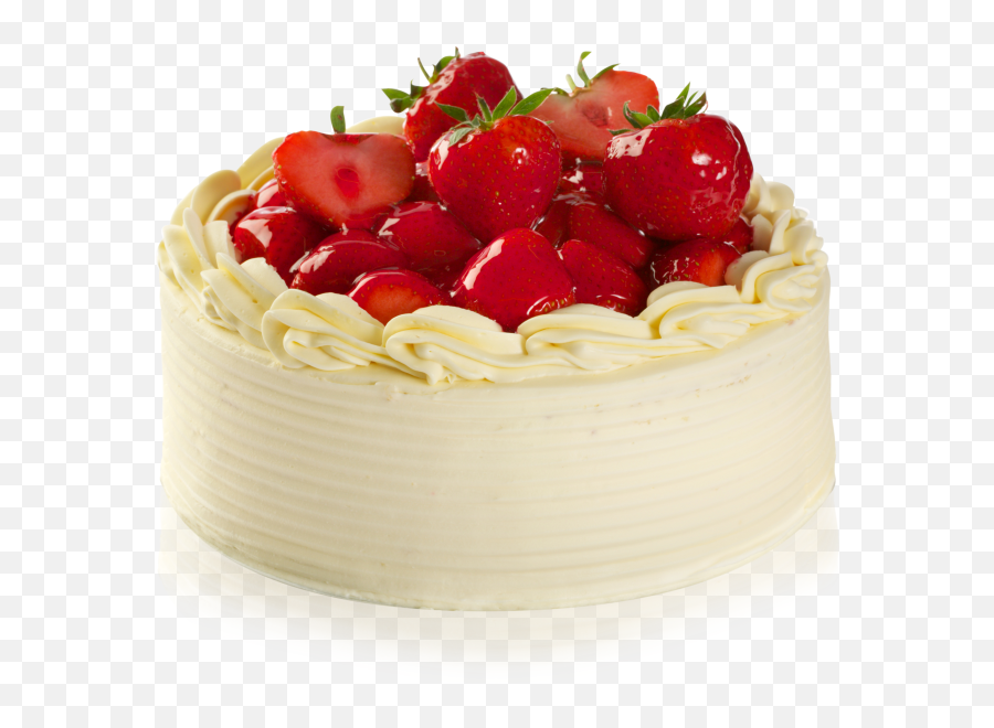 Strawberry Gateau - Large Cakes And Tarts Strawberry Shortcake Cake Png,Strawberry Transparent Background