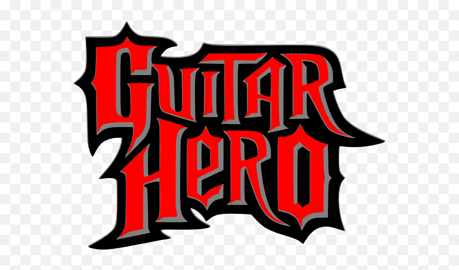 Guitar Hero Logo Svg And Scut - Guitar Hero Png,Guitar Hero Logo