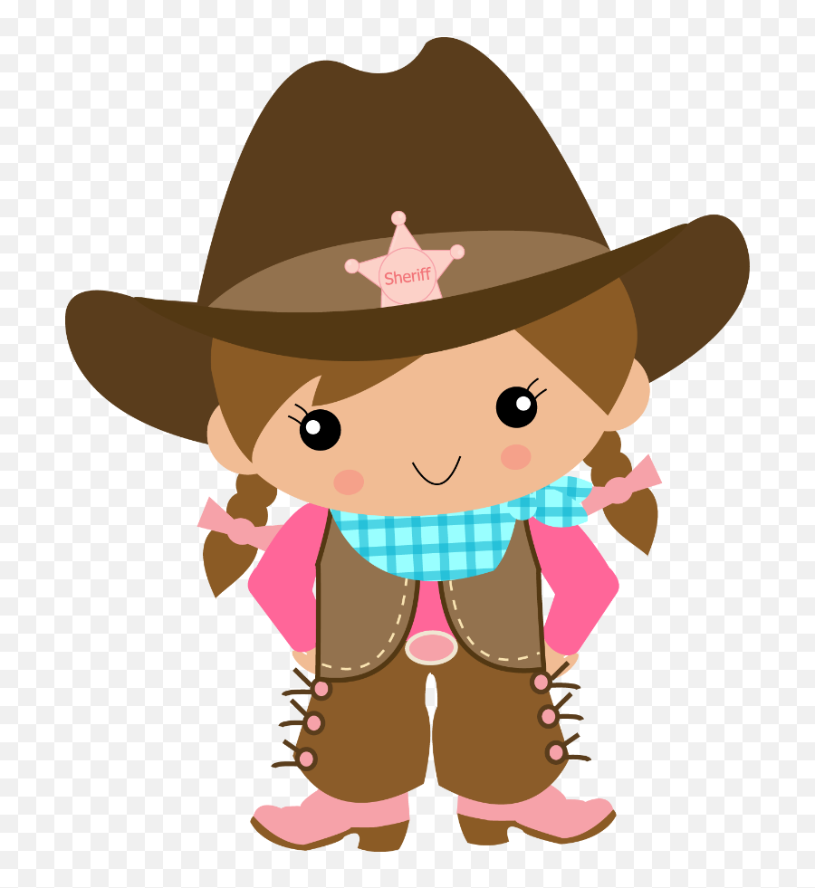 Cowgirl Party Cowboy Birthday - Cowboy Clipart Free Png,Cowgirl Png