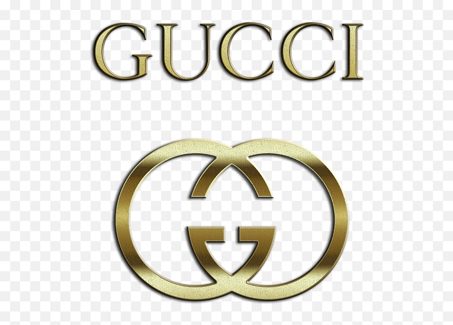 Download Hd Bleed Area May Not Be Visible - Gucci Logo In Gold Gucci ...