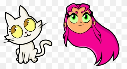Teen Titans Go Starfire Cursor - Catwoman Starfire Teen Titans Go Png,Starfire Png