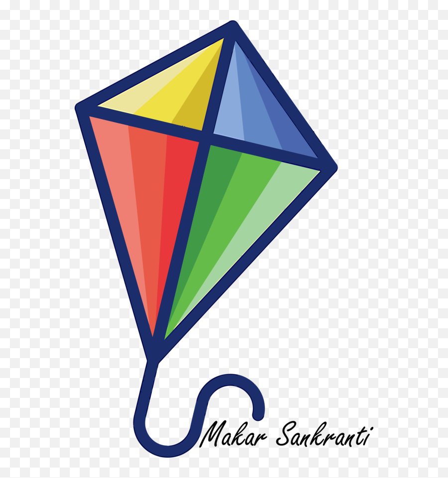 Download Makar Sankranti Triangle Line Logo For Happy Games - Vertical Png,Triangle Logo