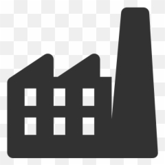 Icon Free Png Transparent Background - Industry Icon Vector Png,Factory Png