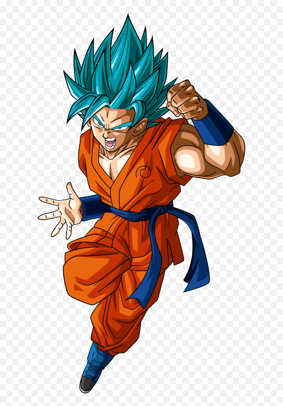 Dragon Ball Z Goku Super Saiyan Png - Goku Super Saiyajin Blue 2,Super Saiyan Transparent