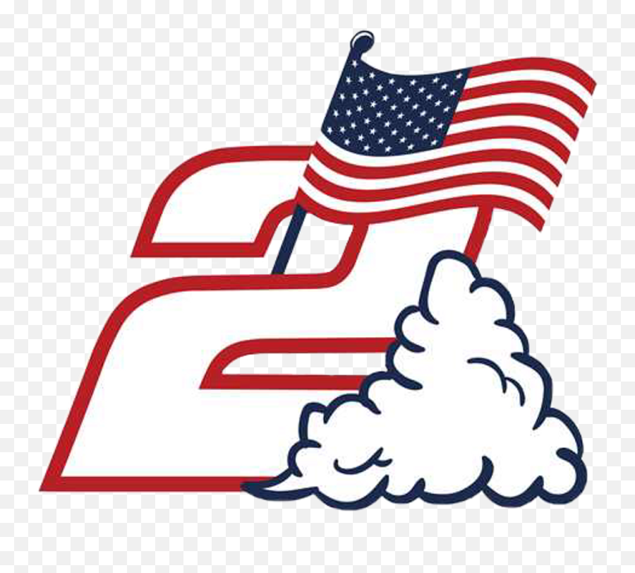 2 Number Emoji America Flag Usa - Dust Cloud Clipart Png,American Flag Emoji Png
