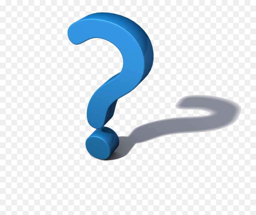 Question Mark 3d Png - Any Queries Png,3d Question Mark Png