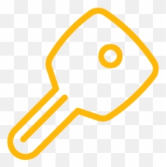 Access Key Password Privacy Security Icon - Free download Password Icon Yellow png