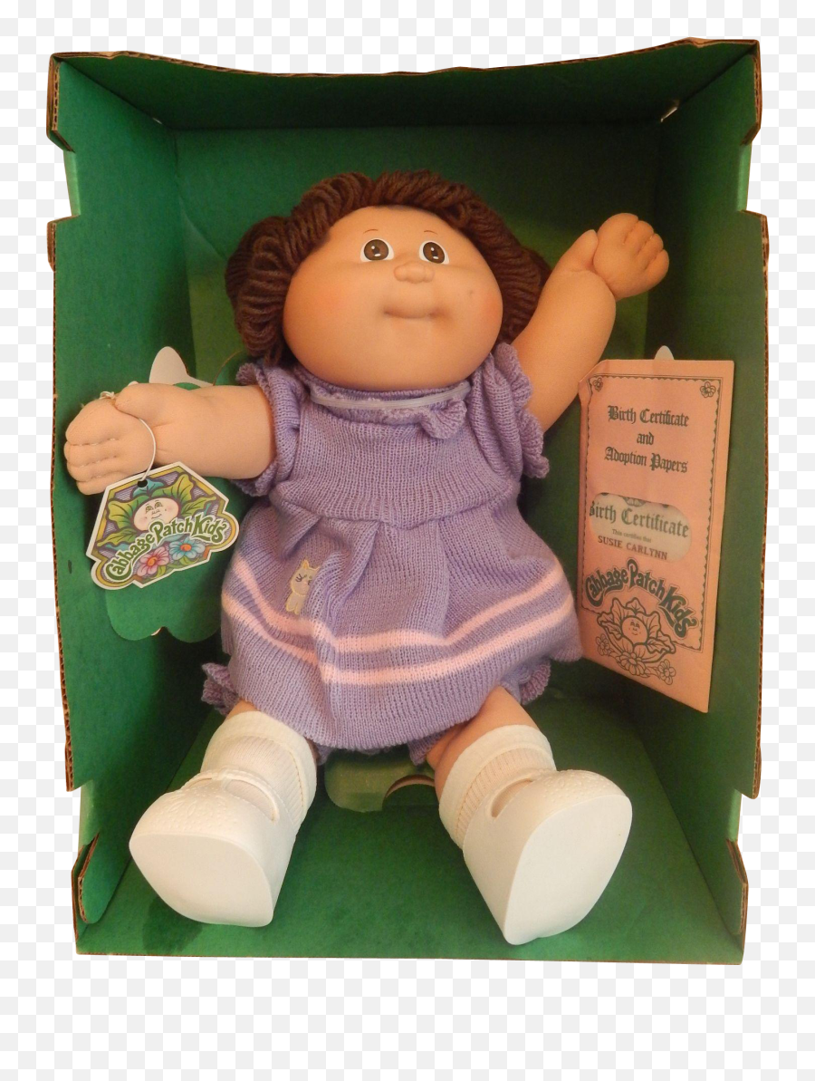 Cabbage Patch Kids Doll 1984 - 1984 Cabbage Patch Doll Png,Cabbage Patch Kid Logo