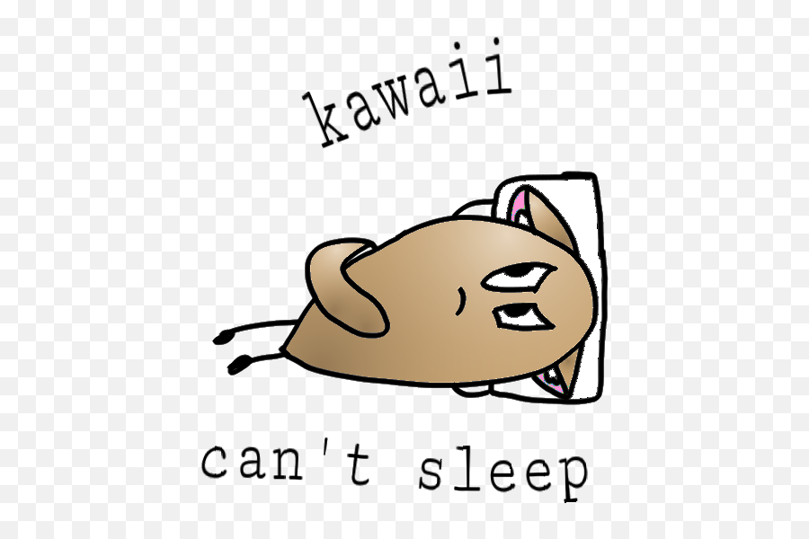 Kawaii Potato Sleep Sticker By Your Local Furry - Happy Png,Kawaii Potato Png