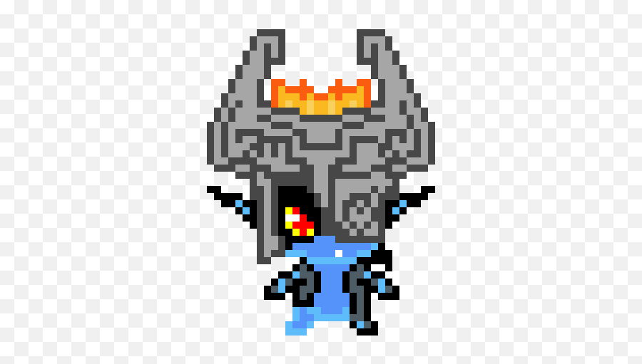 Download Hd Kawaiisicle Midna - Midna Pixel Art Transparent Chara No More Deals Sprites Png,Midna Png