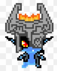 Download Hd Kawaiisicle Midna - Midna Pixel Art Transparent Chara No More Deals Sprites Png,Midna Png
