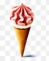 Extreme Fresa - Nata Helado Extreme Full Size Png Download Cone,Fresa Png