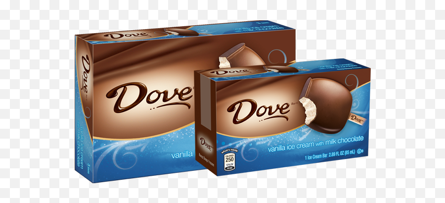 Dovebar Vanilla Ice Cream With Dove - Dove Chocolate Png,Dove Chocolate Logo