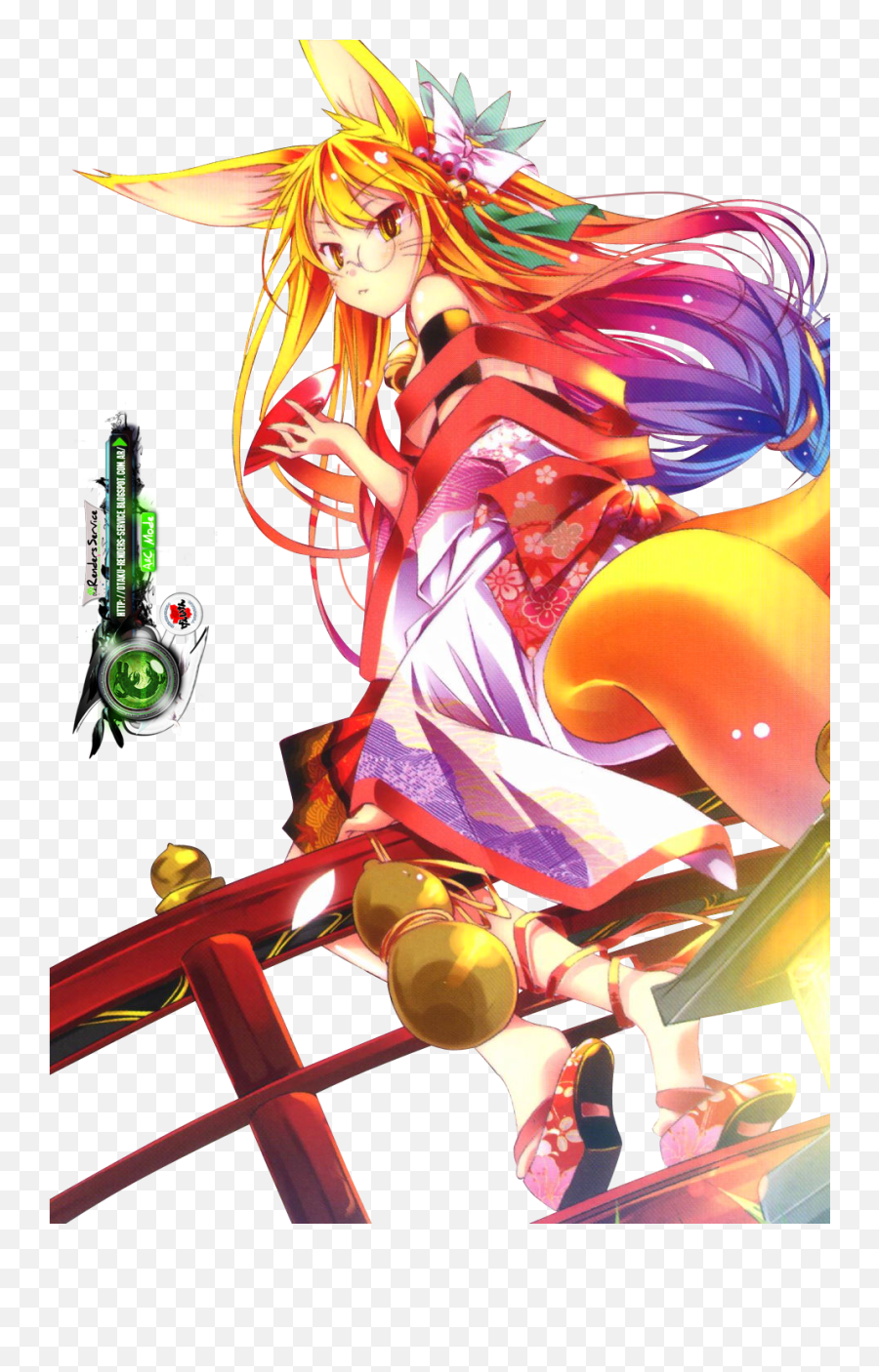 No Game Life The Shrine Priestess - No Game No Life Shrine Priestess Png,No Game No Life Logo