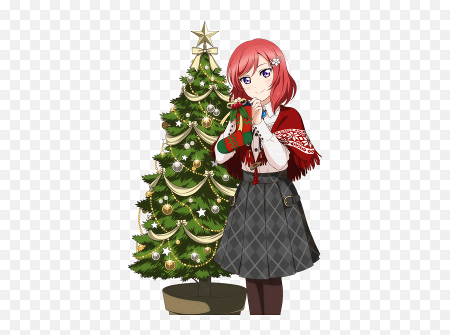 Christmas Maki Nishikino Icon Png Image - Love Live Christmas Render,Anime Christmas Icon