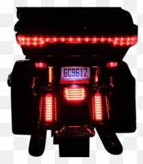 Red Led Tail Lights With Lens And - Custom Dynamics Probeam Fillerz Saddlebag Led Light Png,Tail Light Icon