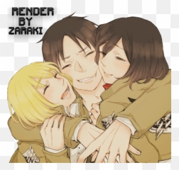 Mikasa Aot Matching Pfp - Eren Armin Y Render png