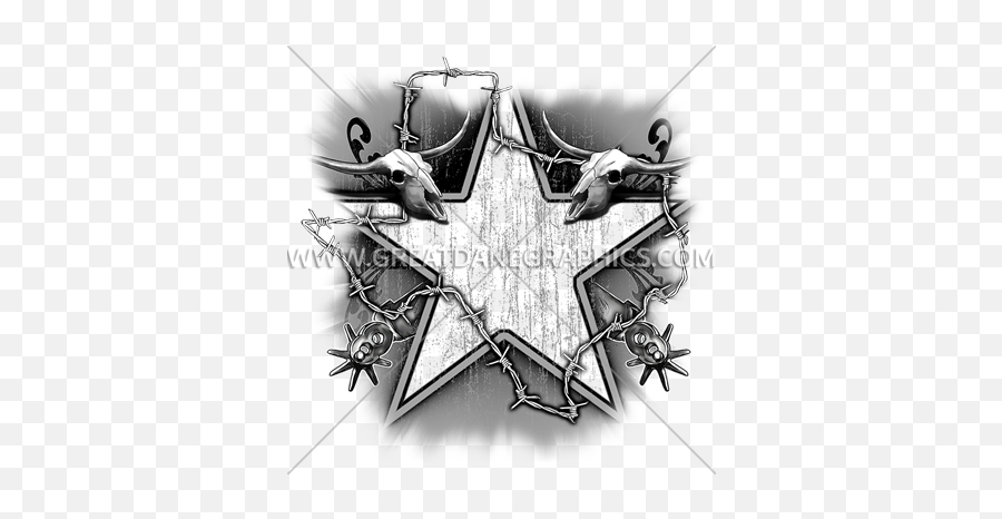 Texas Barbed Wire Background - Texas Star With Barbed Wire Png,Barbed Wire Transparent