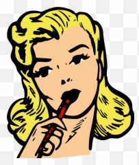 Woman Thinking Icon - Hair Design png
