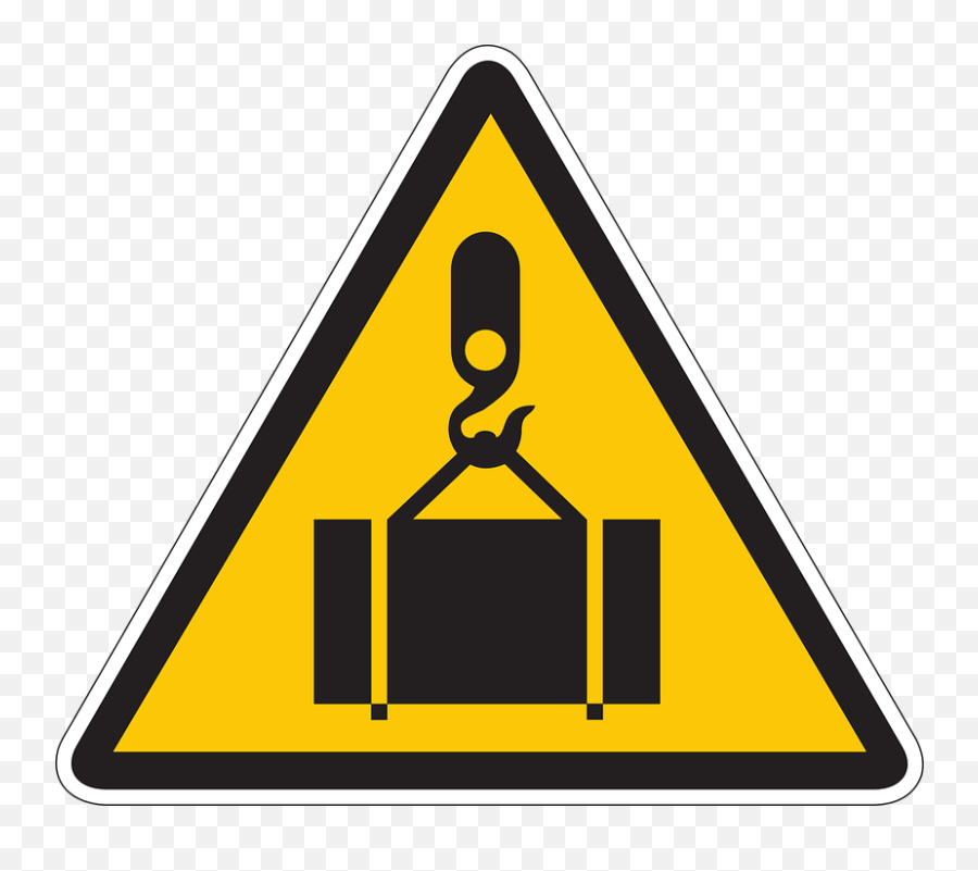 Safety Information Warning - Crane Safety Sign Png,Crane Icon Vector