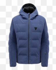 Ski Downjacket - Dainese White Ski Jacket png