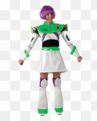 Female Buzz Lightyear Costume - Womens Fancy Dress Ideas Png,Buzz Lightyear Transparent