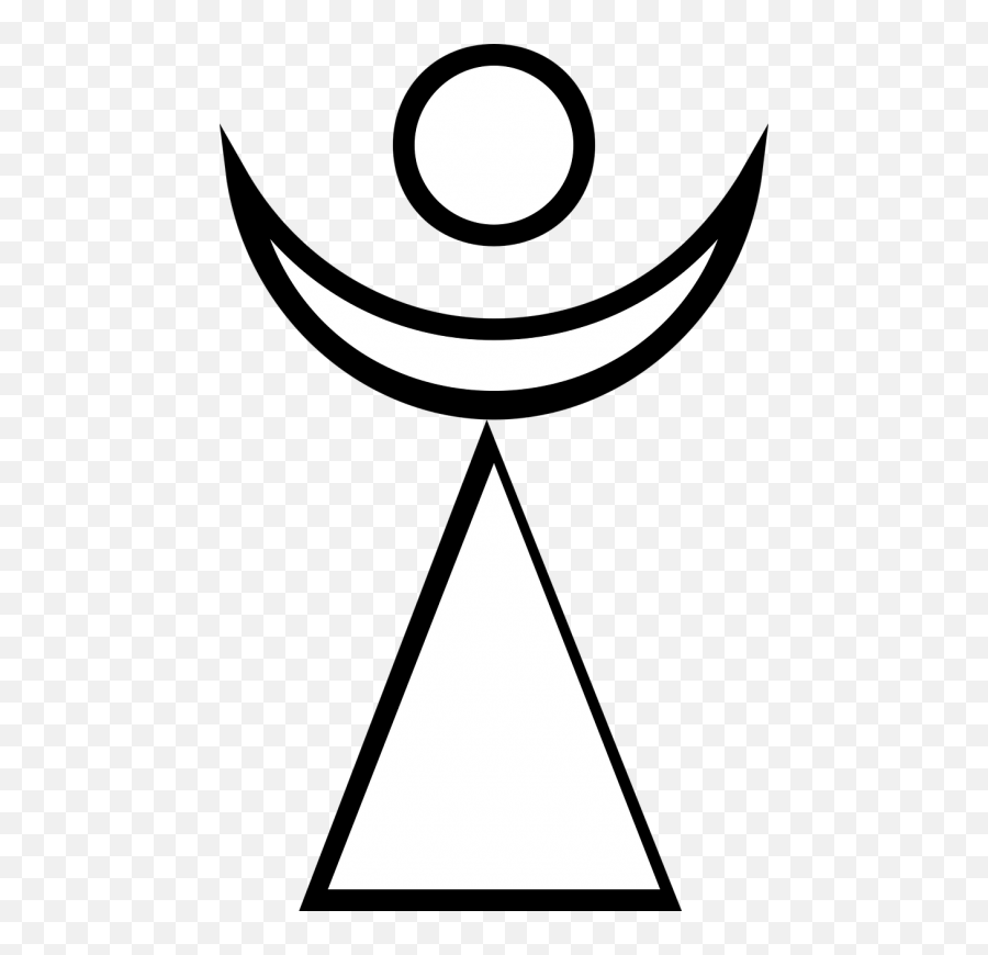 Line Artsymmetryarea Png Clipart - Royalty Free Svg Png Ancient Egypt Religion Symbols,Triquetra Png