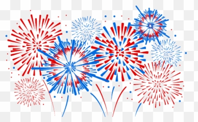 Fireworks Png Clipart Background Free - Fourth Of July