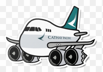 Cathay Pacific Boeing 747 - 8F Freighter Die Cut Qantas Airways Transparent png