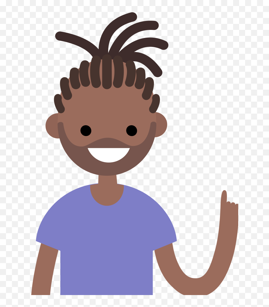 Persona John Wa3 - Cartoon Character With Dreads Png,Dreads Png - free  transparent png images 